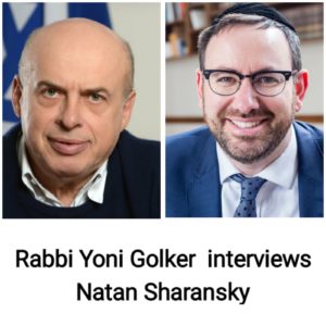 Rabbi Yoni Golker interviews Natan Sharansky Rabbi Yoni Golker interviews Natan Sharansky